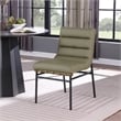 Meridian Furniture Burke Olive Vegan Leather Dining Chair (Set of 2)