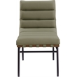Meridian Furniture Burke Olive Vegan Leather Dining Chair (Set of 2)