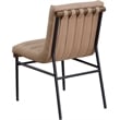 Meridian Furniture Burke Tan Vegan Leather Dining Chair (Set of 2)