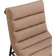 Meridian Furniture Burke Tan Vegan Leather Dining Chair (Set of 2)