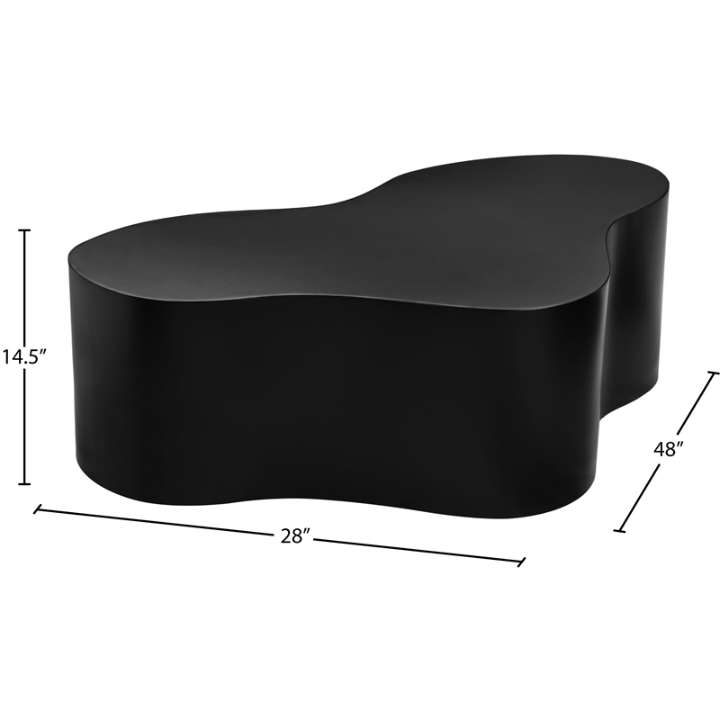 Meridian Furniture Tevere Black Coffee Table