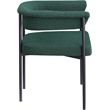 Meridian Furniture Malin Green Boucle Fabric Dining Chair (Set of 2)