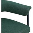 Meridian Furniture Malin Green Boucle Fabric Dining Chair (Set of 2)
