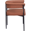 Meridian Furniture Malin Cognac Vegan Leather Dining Chair (Set of 2)