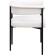 Meridian Furniture Malin Cream Vegan Leather Dining Chair (Set of 2)