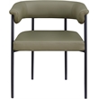 Meridian Furniture Malin Olive Vegan Leather Dining Chair (Set of 2)