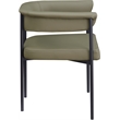 Meridian Furniture Malin Olive Vegan Leather Dining Chair (Set of 2)