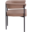 Meridian Furniture Malin Tan Vegan Leather Dining Chair (Set of 2)