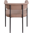 Meridian Furniture Malin Tan Vegan Leather Dining Chair (Set of 2)