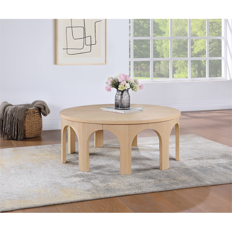 Meridian Furniture Westfield Natural Coffee Table