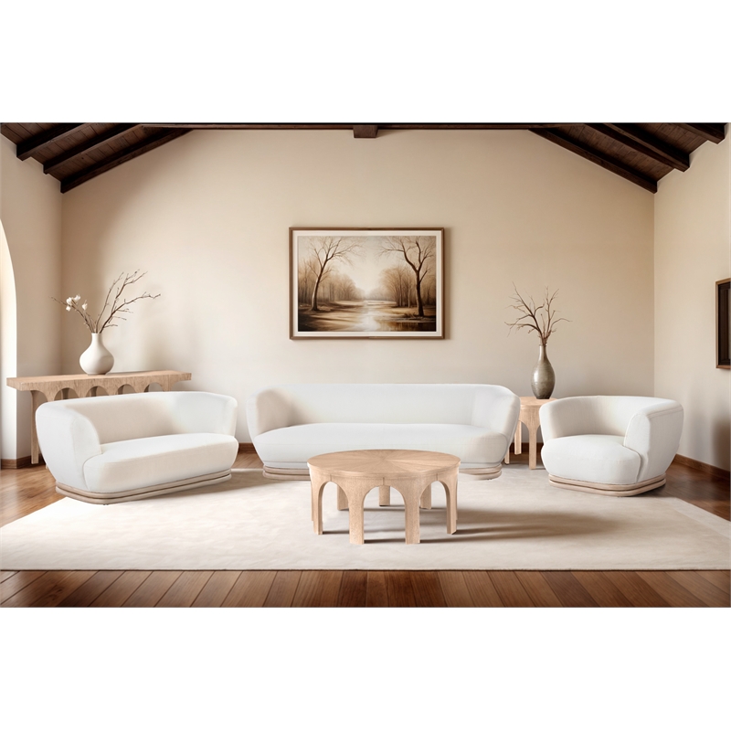 Meridian Furniture Westfield Natural Coffee Table