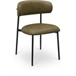 Meridian Furniture Lupita Olive Vegan Leather Dining Chair (Set of 2)