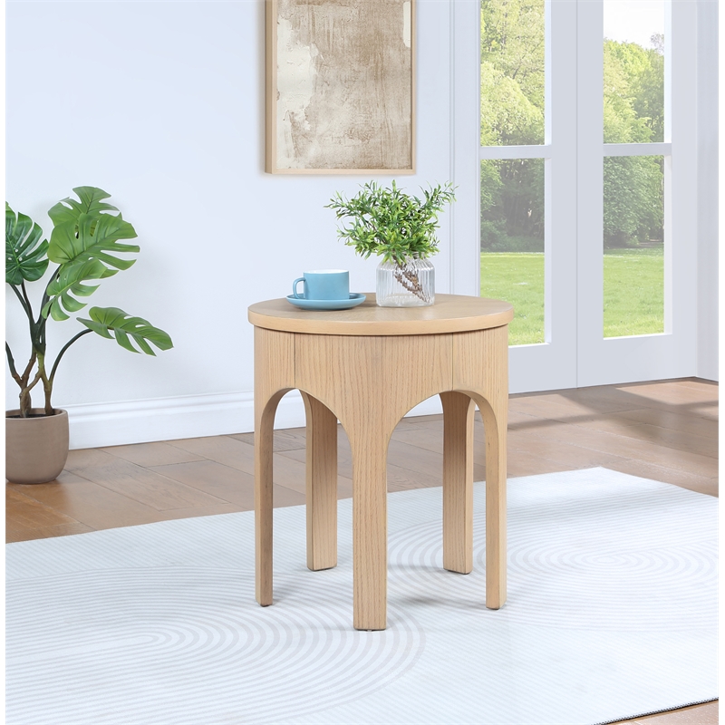 Meridian Furniture Westfield Natural End Table