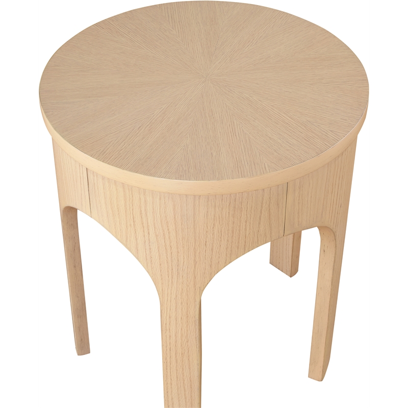 Meridian Furniture Westfield Natural End Table