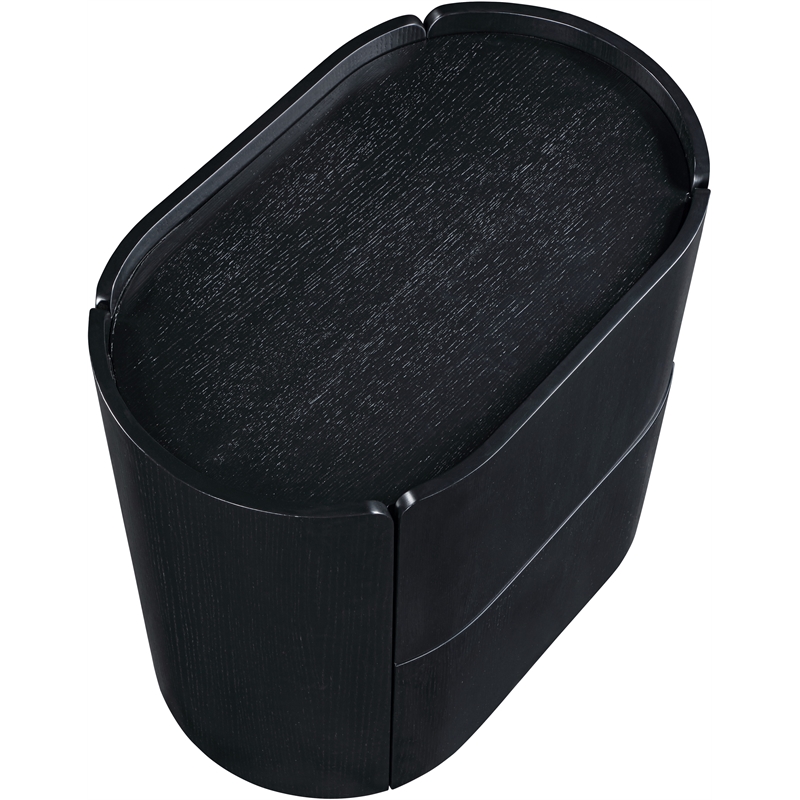 Meridian Furniture Everett Black Night Stand