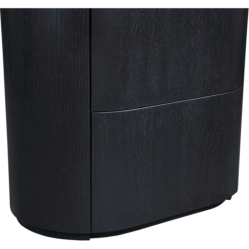 Meridian Furniture Everett Black Night Stand