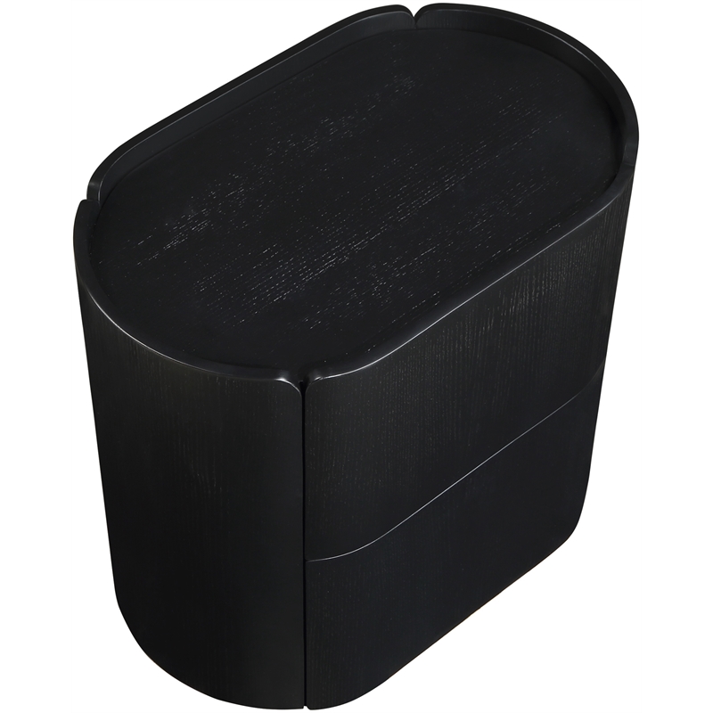 Meridian Furniture Everett Black Night Stand