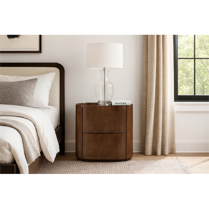 Meridian Furniture Everett Brown Night Stand