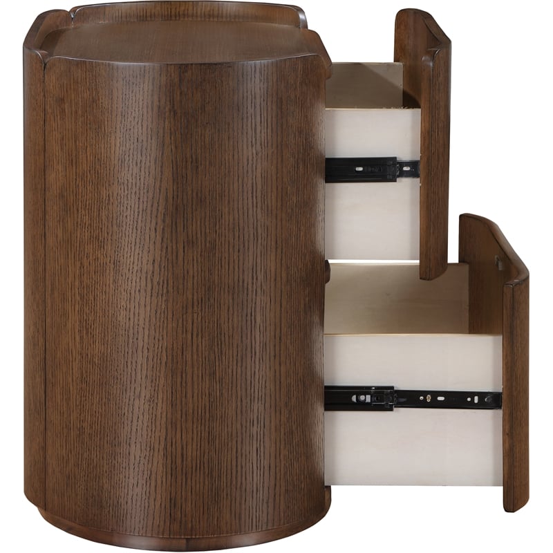 Meridian Furniture Everett Brown Night Stand