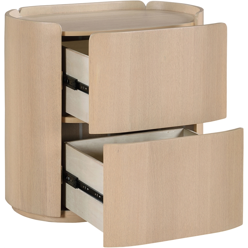 Meridian Furniture Everett Natural Night Stand