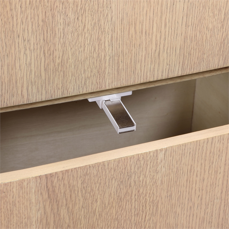 Meridian Furniture Everett Natural Night Stand