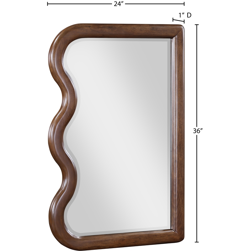 Meridian Furniture Winnie Brown Mirror