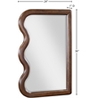 Meridian Furniture Winnie Brown Mirror