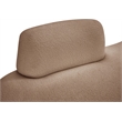 Meridian Furniture Argyle Beige Teddy Fabric Chaise/Loveseat