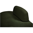 Meridian Furniture Argyle Green Teddy Fabric Chaise/Loveseat