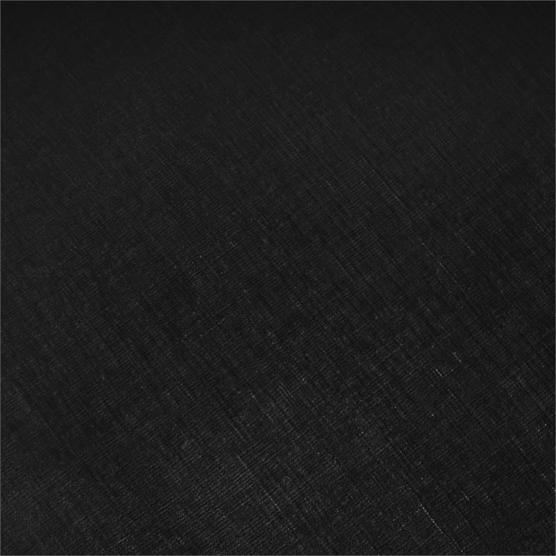 Meridian Furniture Argyle Black Chenille Fabric Chaise/Loveseat
