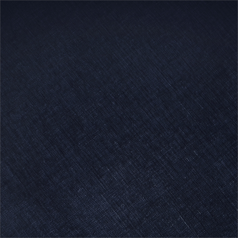 Meridian Furniture Argyle Navy Chenille Fabric Chaise/Loveseat