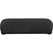 Meridian Furniture Calum Black Chenille Fabric Bench
