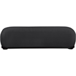 Meridian Furniture Calum Black Chenille Fabric Bench