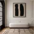 Meridian Furniture Calum Grey Chenille Fabric Bench