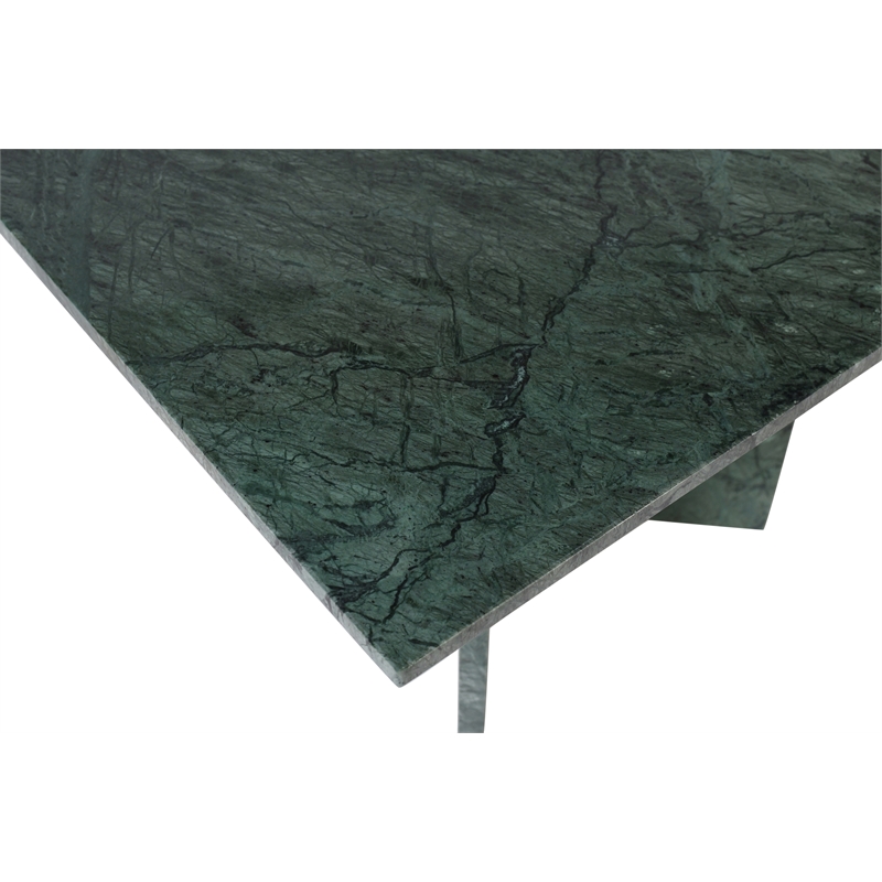 Meridian Furniture Verona Green Marble Coffee Table