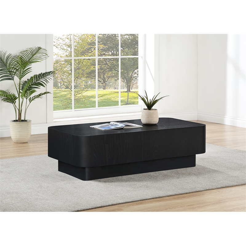 Meridian Furniture Oakmont Black Oak Veneer Coffee Table