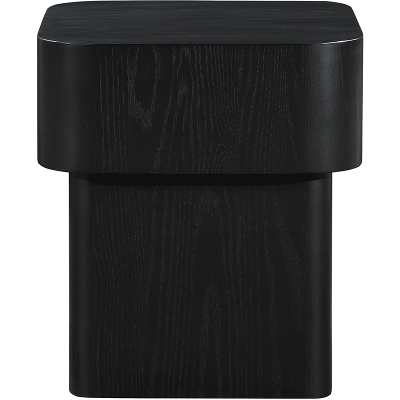 Meridian Furniture Oakmont Black Oak Veneer End Table