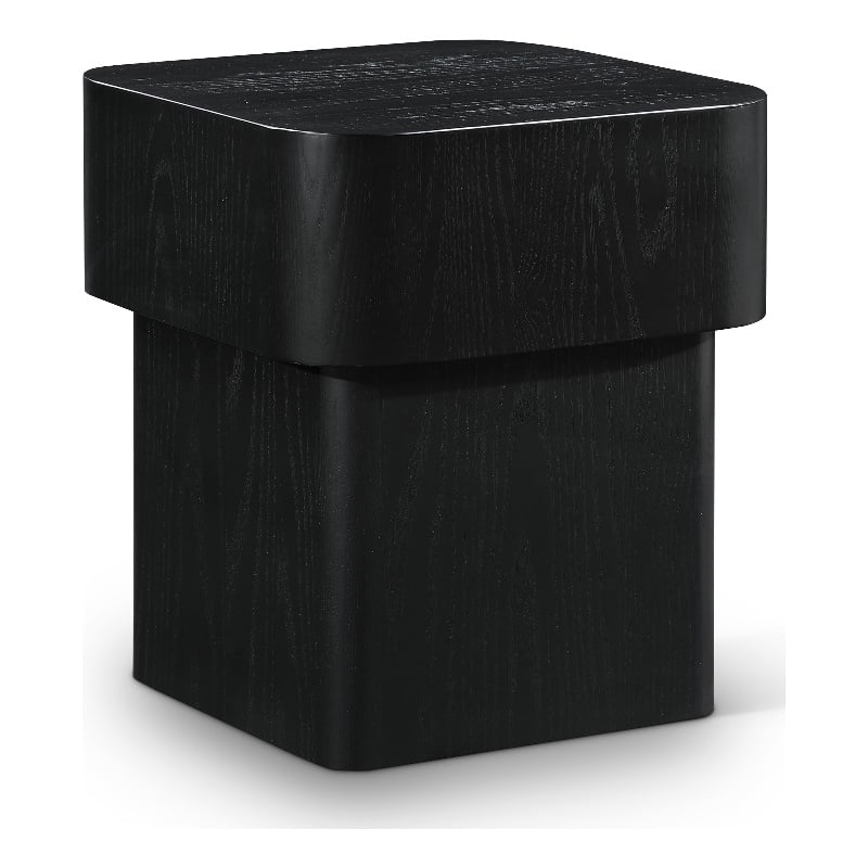 Meridian Furniture Oakmont Black Oak Veneer End Table