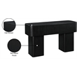 Meridian Furniture Oakmont Oak Oak Veneer Console Table