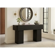 Meridian Furniture Oakmont Oak Oak Veneer Console Table