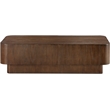 Meridian Furniture Oakmont Brown Oak Veneer Coffee Table