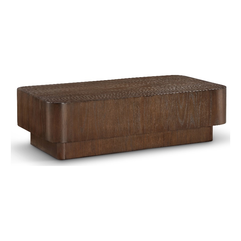 Meridian Furniture Oakmont Brown Oak Veneer Coffee Table