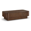 Meridian Furniture Oakmont Brown Oak Veneer Coffee Table