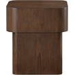 Meridian Furniture Oakmont Brown Oak Veneer End Table