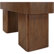 Meridian Furniture Oakmont Brown Oak Veneer Console Table