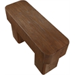Meridian Furniture Oakmont Brown Oak Veneer Console Table