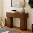 Meridian Furniture Oakmont Brown Oak Veneer Console Table