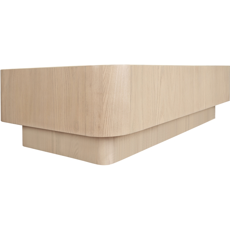 Meridian Furniture Oakmont Natural Oak Veneer Coffee Table