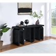 Meridian Furniture Westbourne Black Oak Veneer Console Table