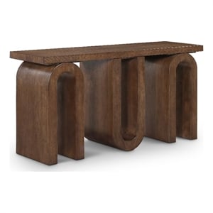 Meridian Furniture Westbourne Brown Oak Veneer Console Table